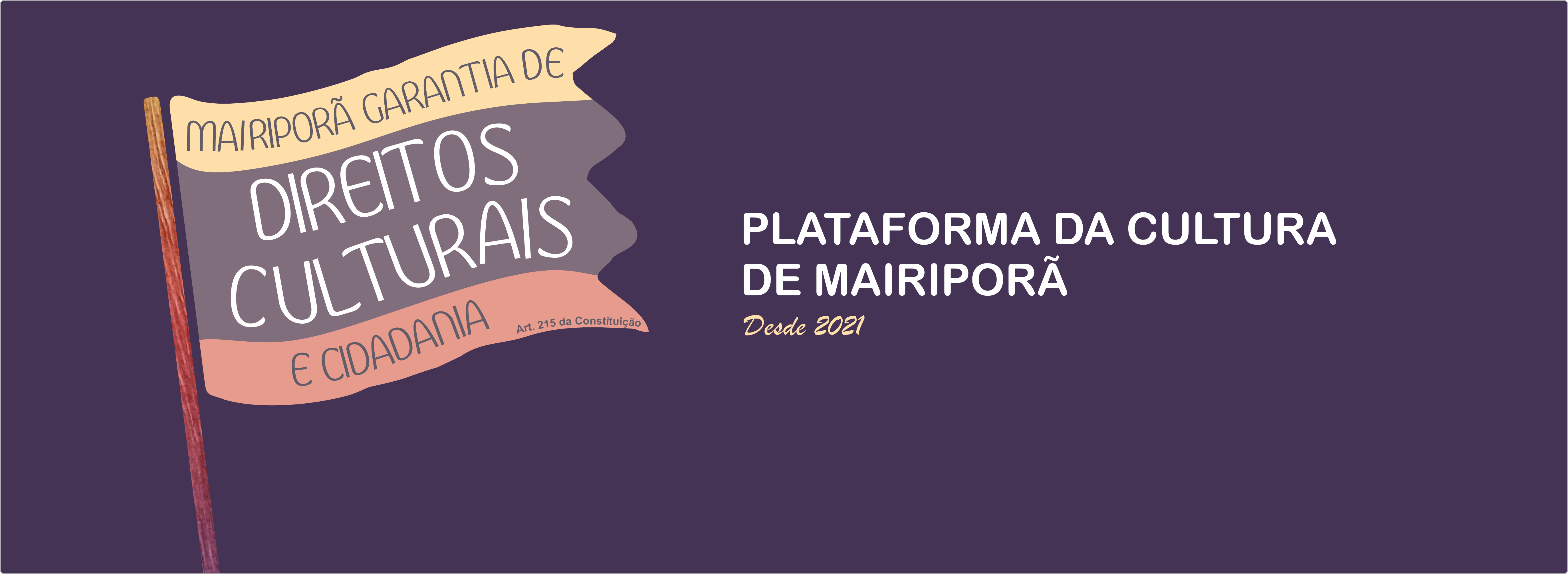 BANNER - PLATAFORMA DA CULTURA