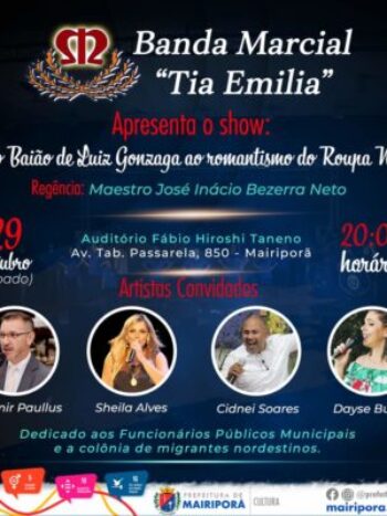 APRESENTAÇÃO BANDA MARCIAL “TIA EMÍLIA”