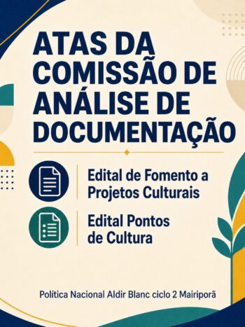 PUBLICAÇÃO DA ATA DE ANÁLISE DA DOCUMENTAÇÃO — PNAB MAIRIPORÃ – Ciclo 2 (2026)